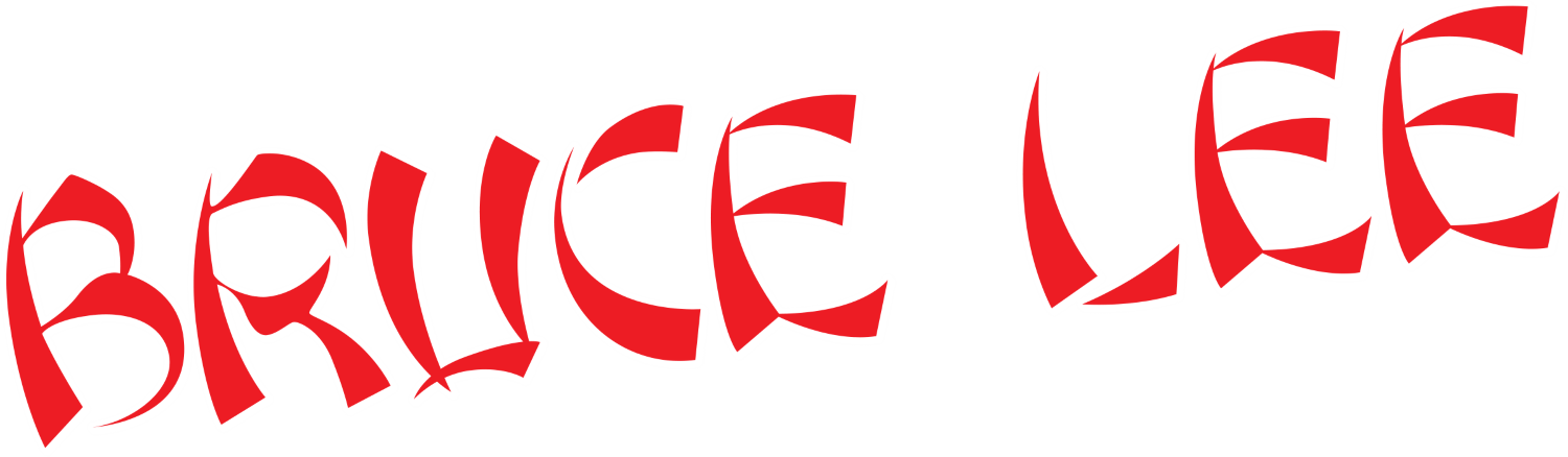 Bruce Lee logo for Commodore 64